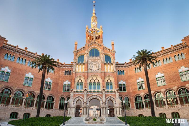 42Man1018 Centrally Located Flat In Sant Antoni Barcelona Bagian luar foto