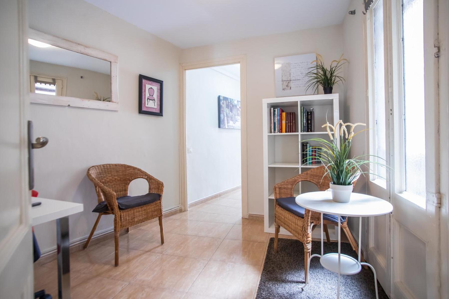 42Man1018 Centrally Located Flat In Sant Antoni Barcelona Bagian luar foto