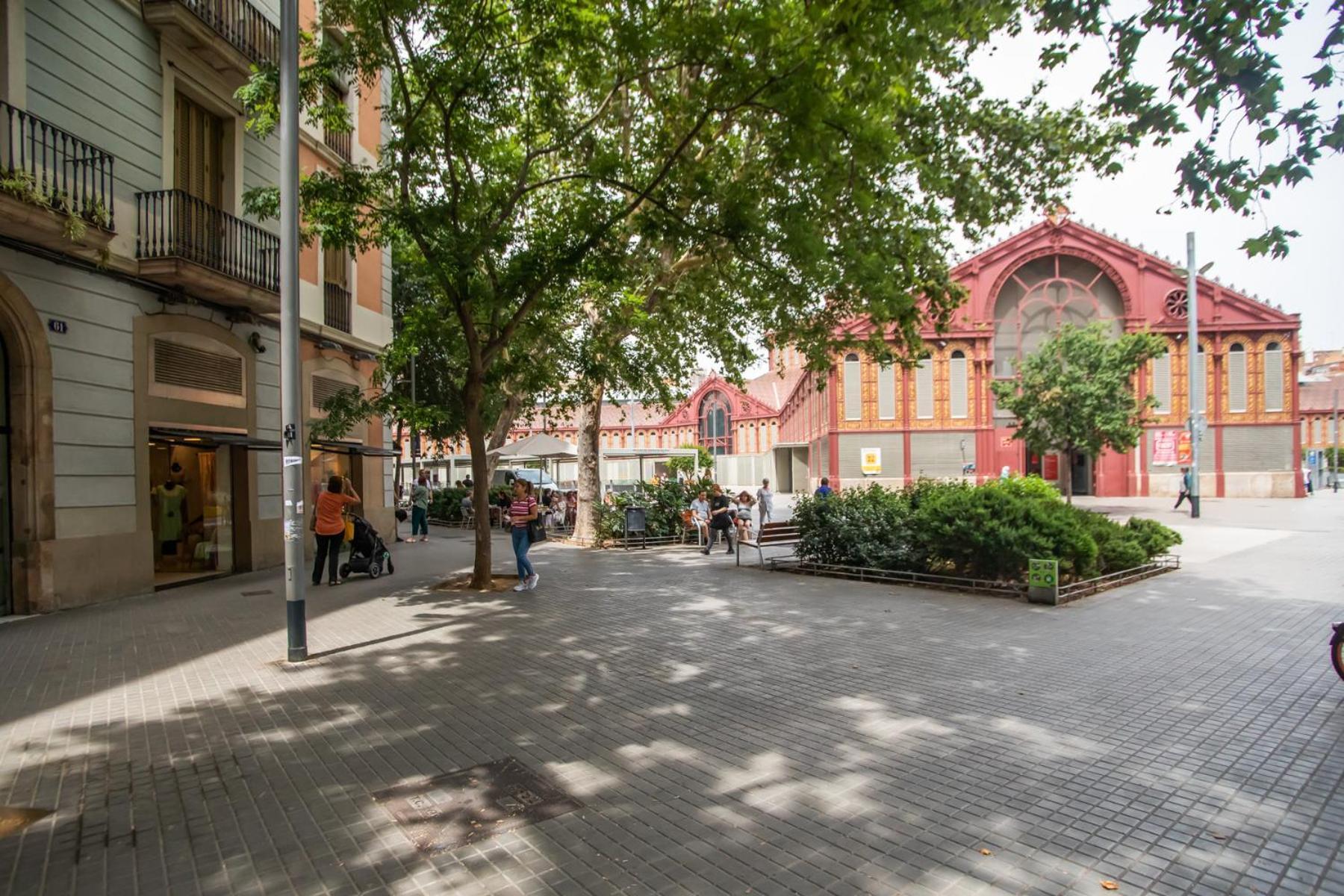 42Man1018 Centrally Located Flat In Sant Antoni Barcelona Bagian luar foto